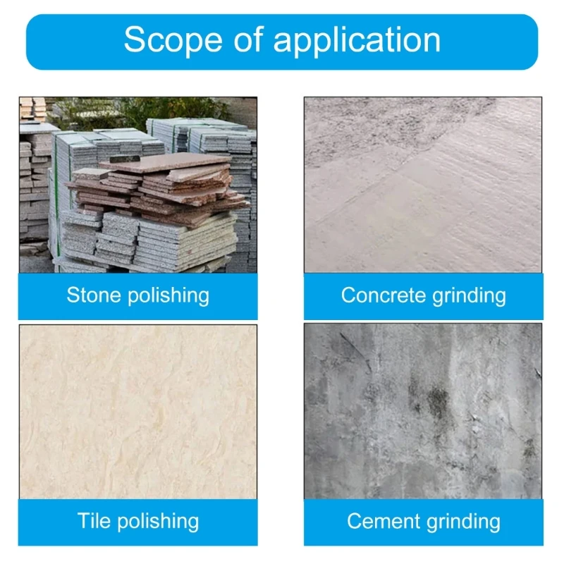 Roda moagem concreto diamantes 4pcs para diamantes ângulo Diamonds Cup Ranger Roda 37JD