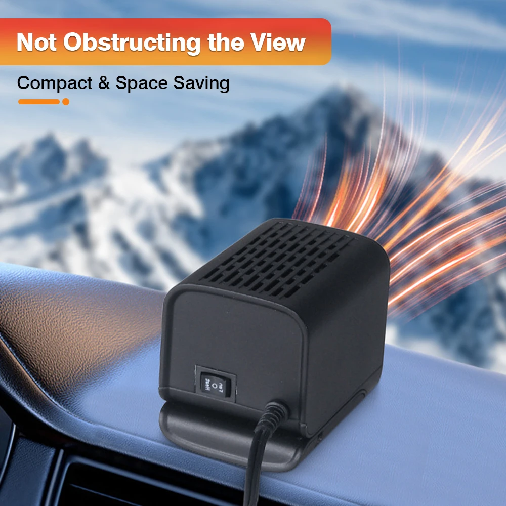 Vans dan kendaraan lainnya. Penghilang Embun Dingin Kaca Depan Mobil  Pemanas Anti-Kabut Truk Cocok untuk sebagian besar mobil 12V