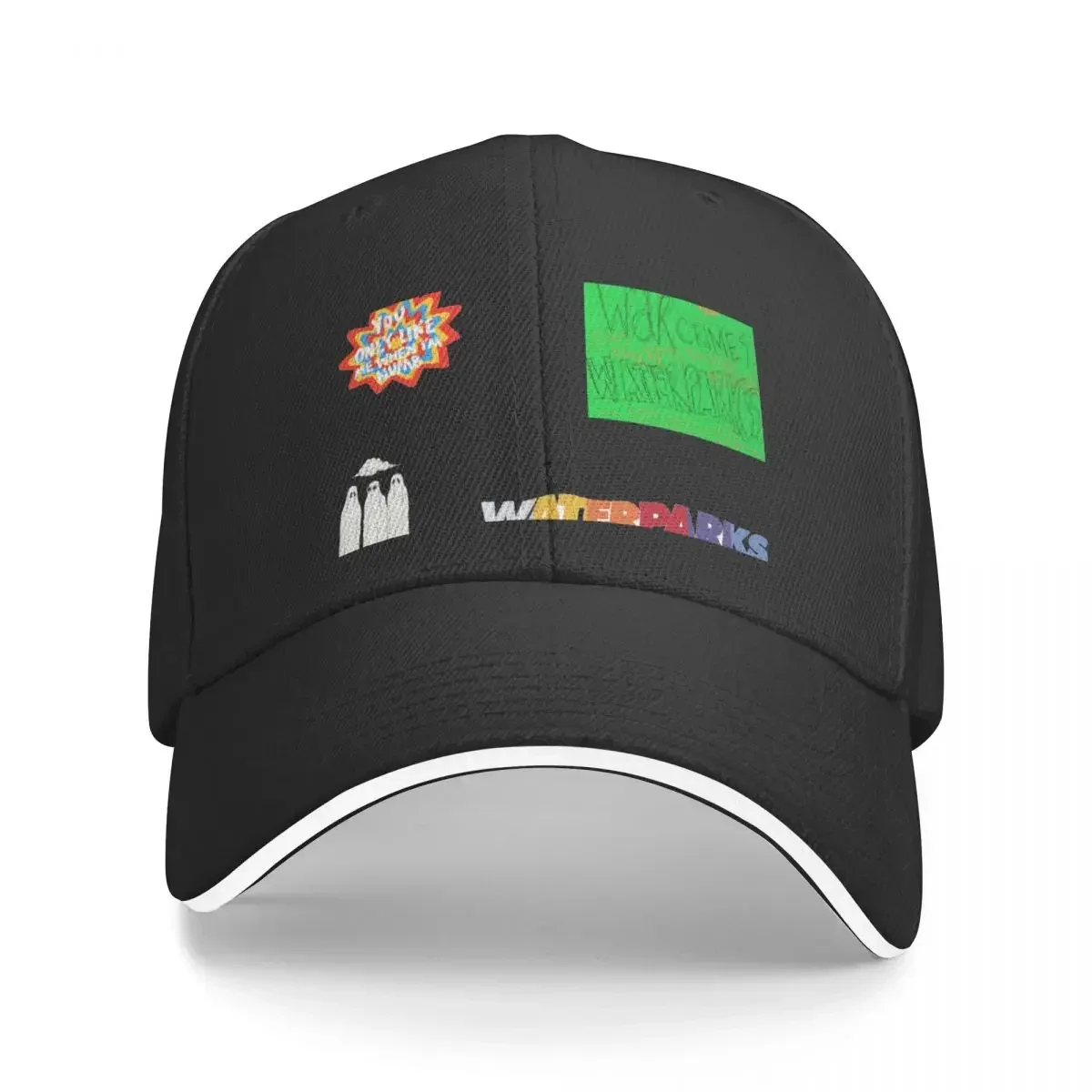 Waterparks Aufkleber Baseball Cap Rave Golf Neuer Hut für Männer Frauen