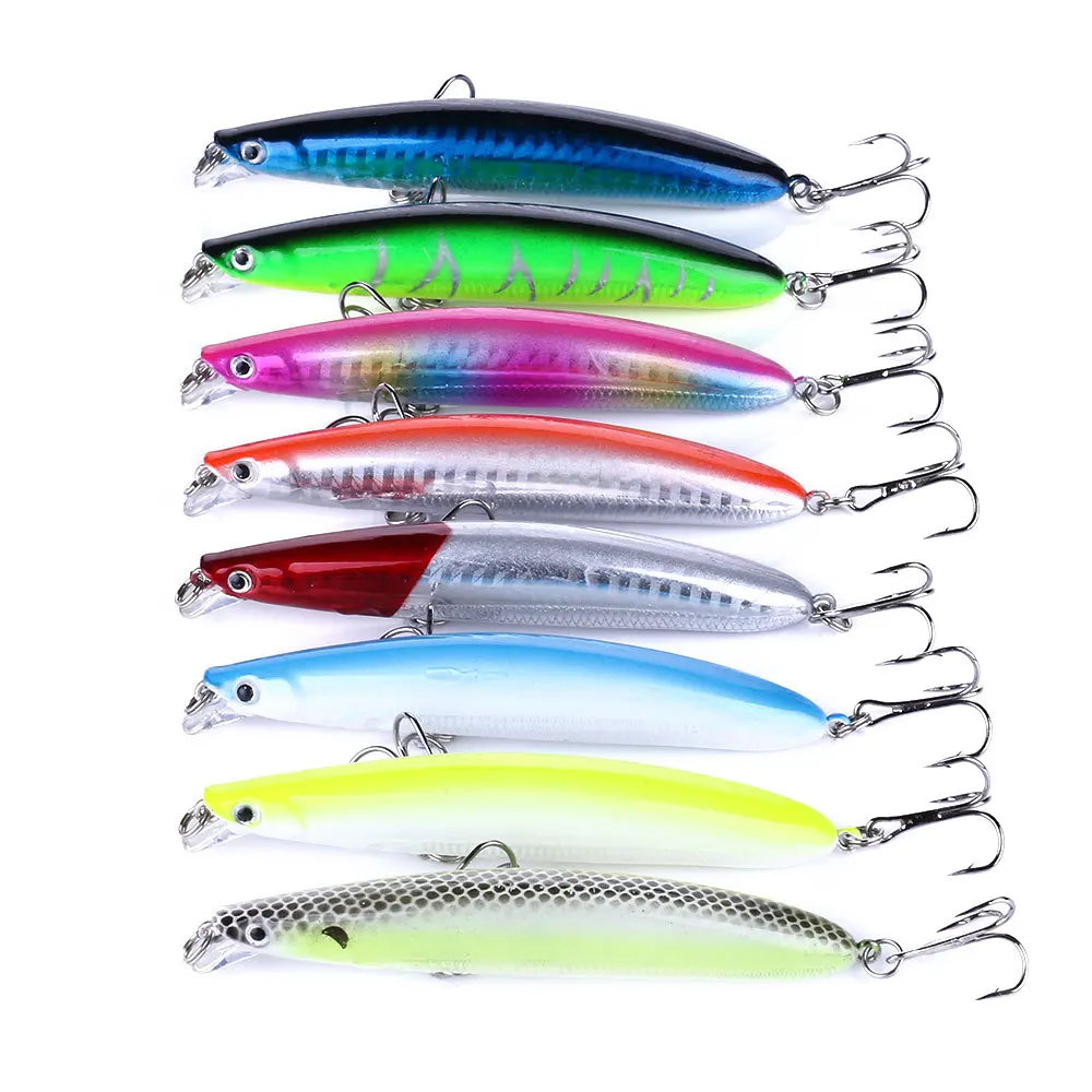 

Fishing Gear Hard Bait Long-Distance Casting FISHING Lure Minnow 9cm Bionic Lure Hard Bait 9g Plastic Simulation Bait