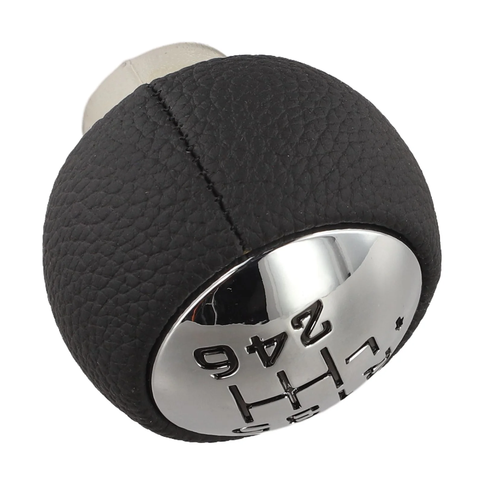 ABS Shift Knob 6-Speed Shift Knob Car Interior Upgrade Color: Black Modern Style Precise Shifting Material ABS