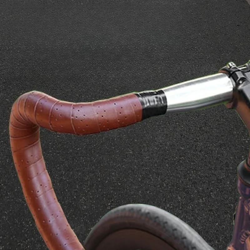 

Mountain Road Bike Leather Handlebars Cycling Accessories Punching Holes Bicycle Handlebar Tape Comfortable Bicycle Accessories