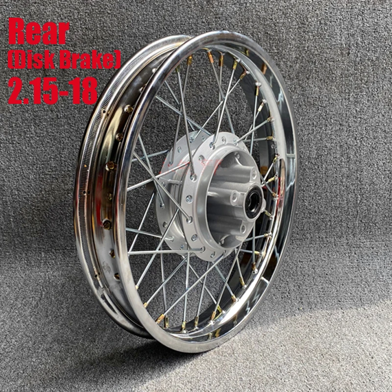 Motorcycle Wheel Rim Set for Honda Jialing Zongsheng Lifan Motocross JH125L XL125 XL200 ZS125GY JH150L Dirtbike Front/Rear Wheel
