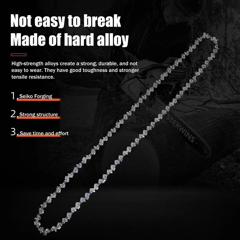 18/20/22/24 Inch Link Chainsaw Saw Chain Blade Metal Chainsaw Chain Spare Parts Electric Saw Accessories For Wood Cutting