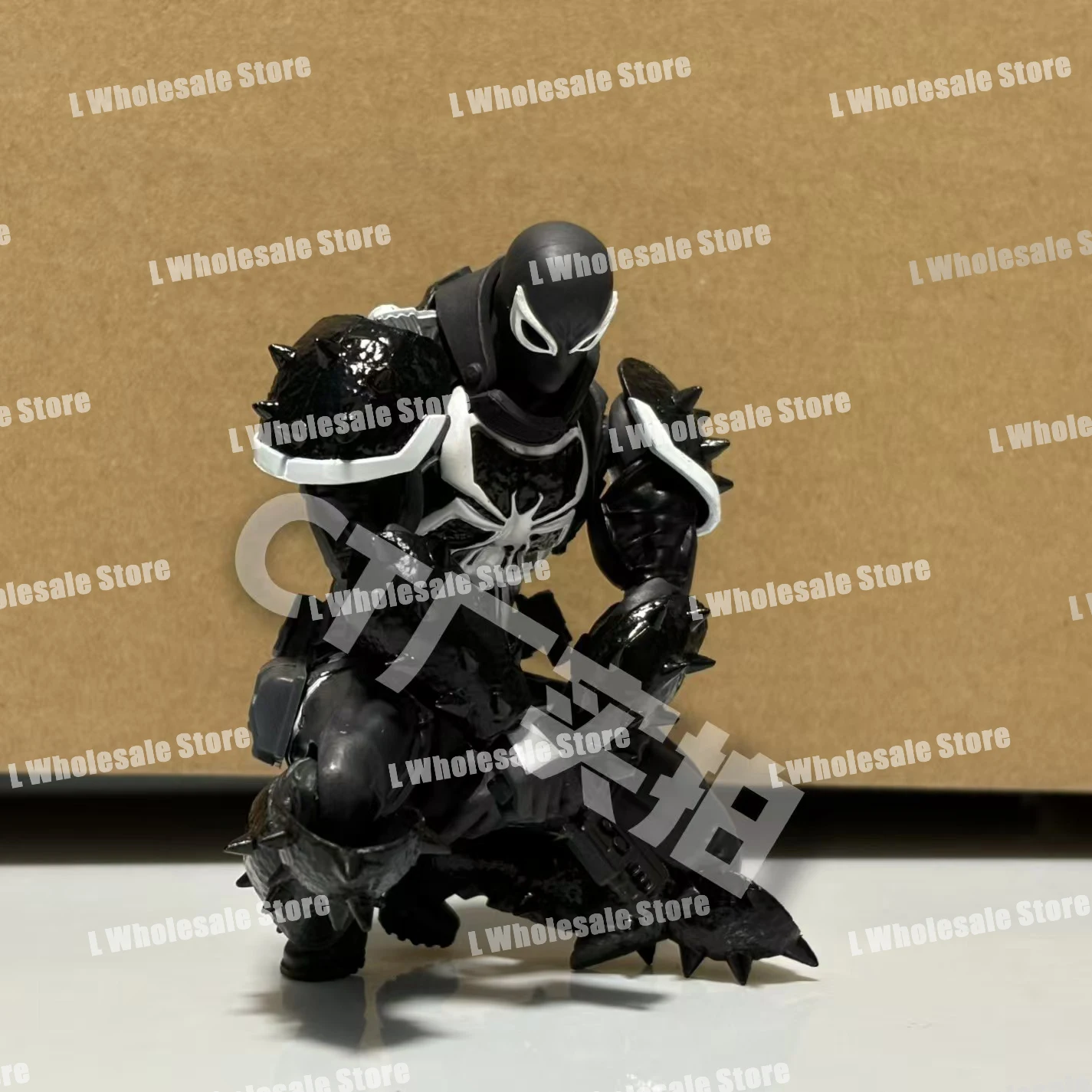 In Stock Ct Toys Spiderman Shf Agent Anti Venom Figure Amazing Yamaguchi Spider-Man Miles Morales Anime Action Figure Gifts Toys