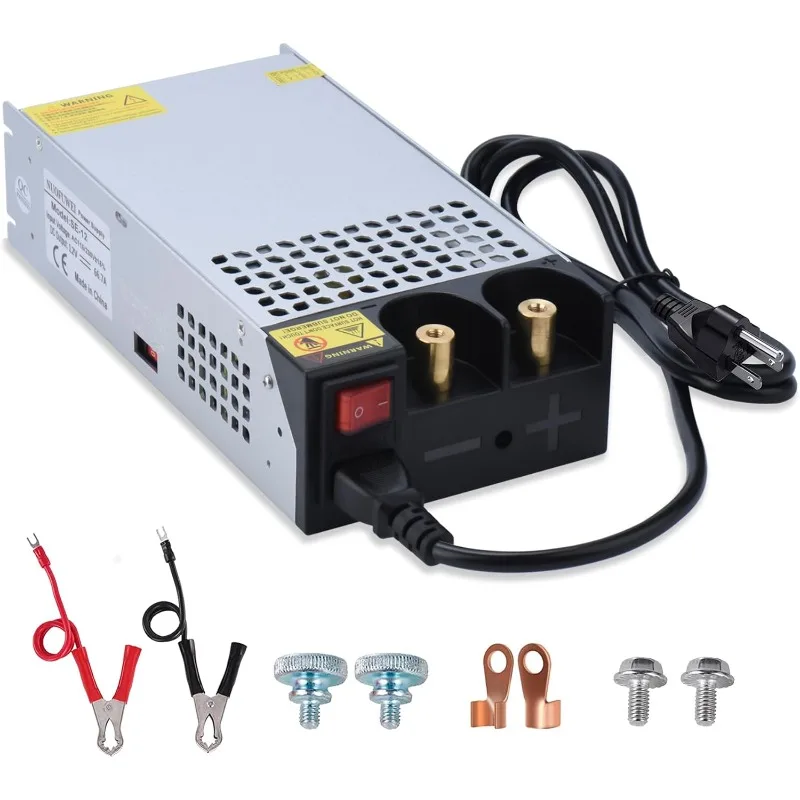 

DC 12V 125A 1500W Power Supply 110V AC to 12V DC Converter Power Supply Adapter 125A 1500W Transformer for Motor Pump CCTV Secur