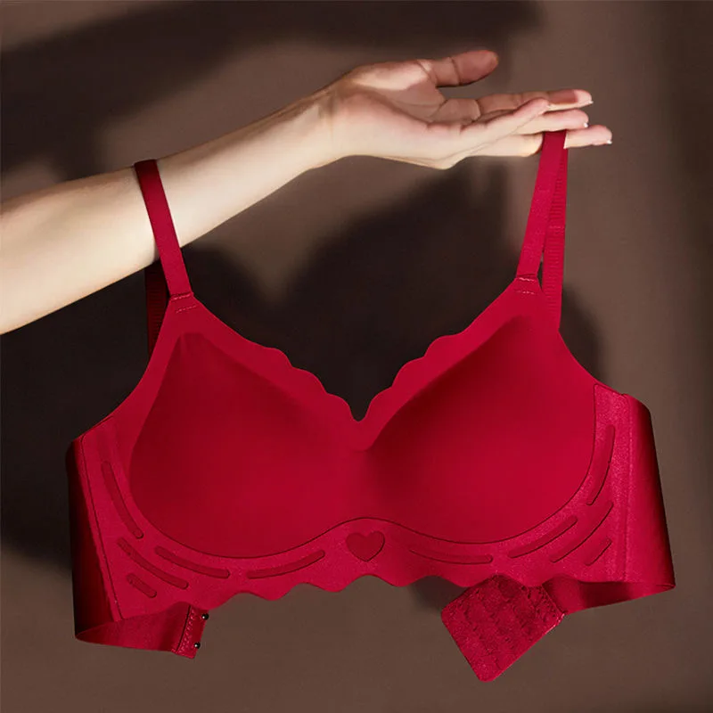 Sujetador para dormir push-up sin costuras para mujer, sin anillo de acero, hermoso diseño de espalda para todos los tamaños de pecho, ropa interior Sexy grande o pequeña