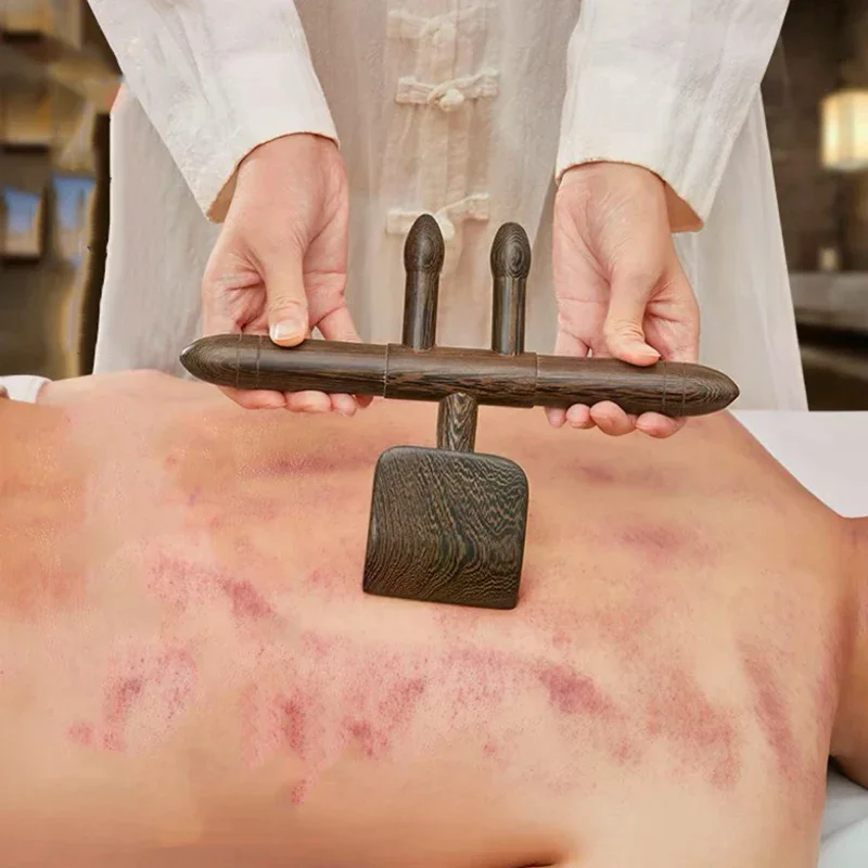 

Cloud Craftsman Shengyang Лопата Инструмент с открытой спиной Скребковый массаж Guasha Rolling Stick Ручные специальные массажные инструменты из дерева венге
