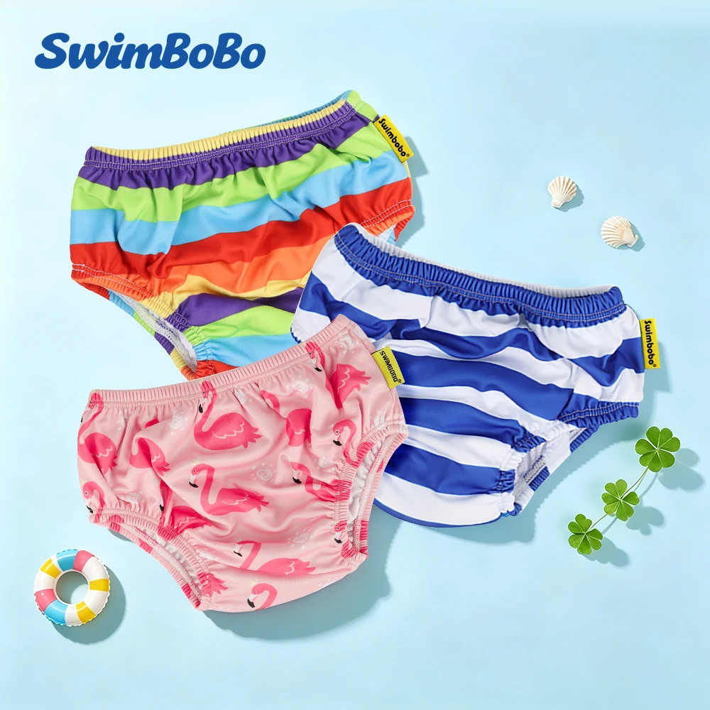 Toddler Training Pants Leak Proof - سروال سباحة للأطفال من سويمبوبو، سروال