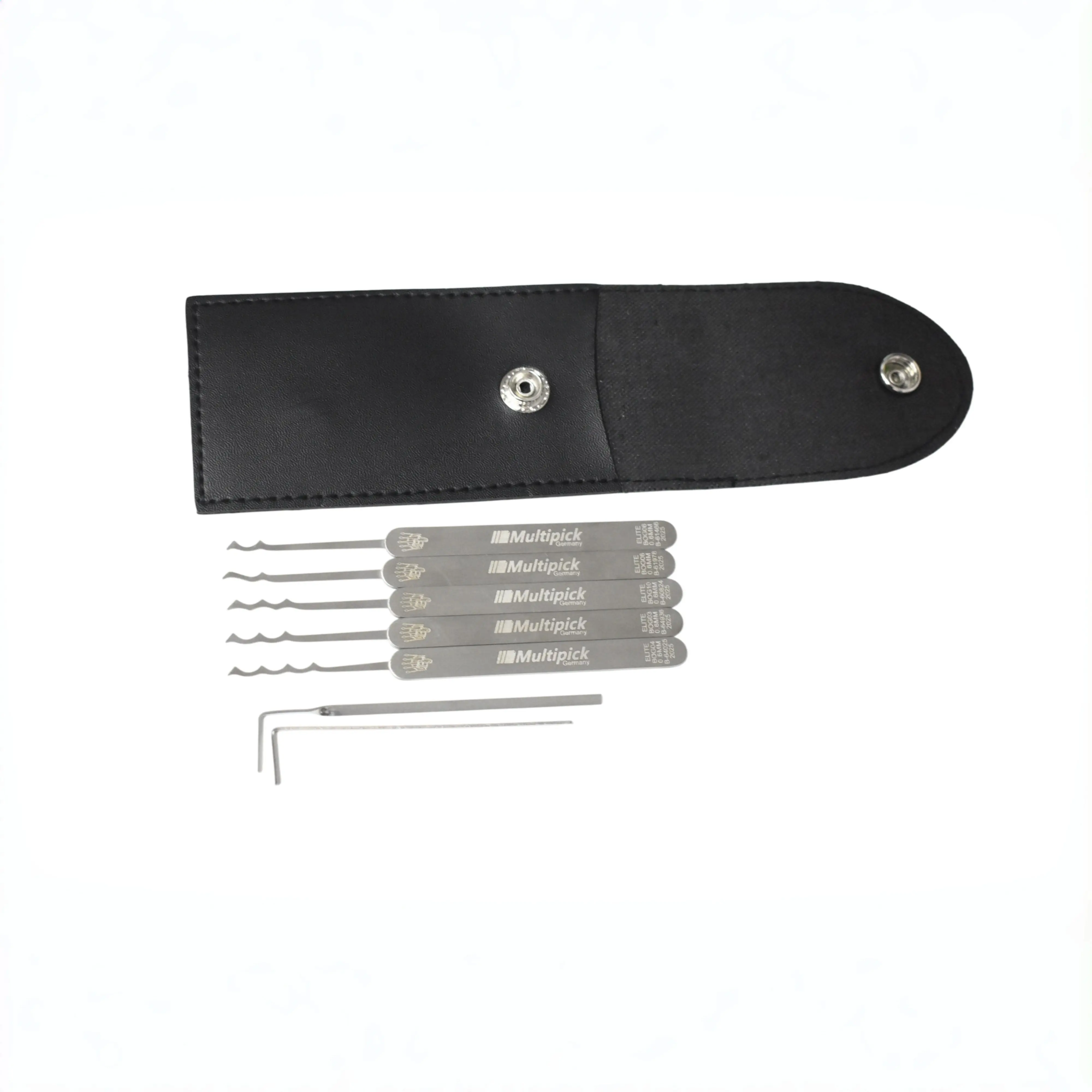 Multipick ELITE Professional Precision Lock Pick Set (7-piece, 0.6 mm)