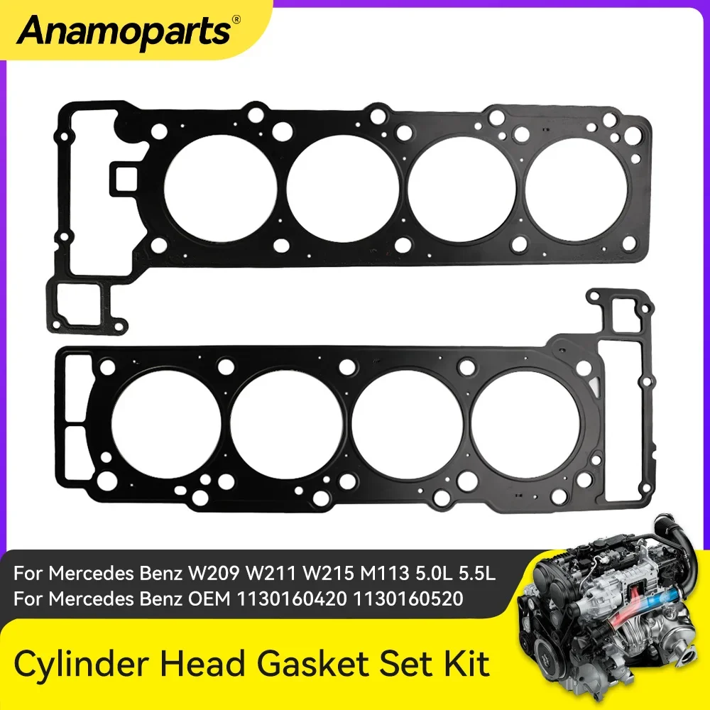 Engine Parts Cylinder Head Gasket Set Kit Fit 5.0 5.4 5.5 L V8 Gas M113 For Mercedes Benz G500 ML500 R500 ML500 5.0L 5.4L 5.5L