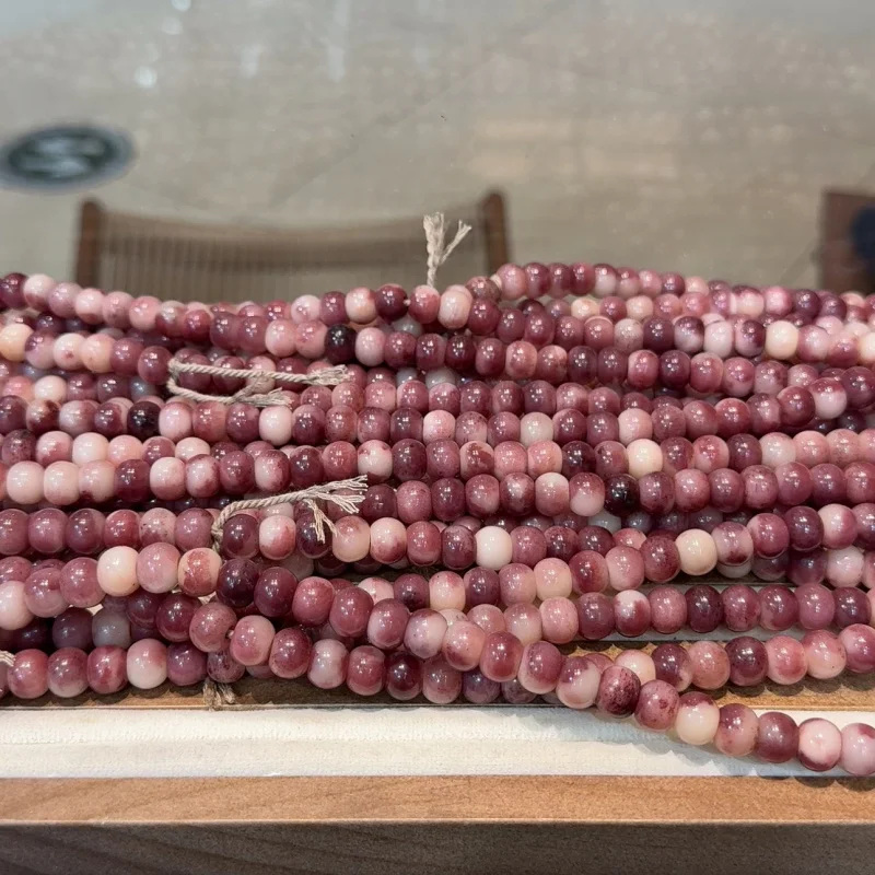 

Bone Purple Half Blood Disc Bracelet Spacer Beads Braided Rope Accessories