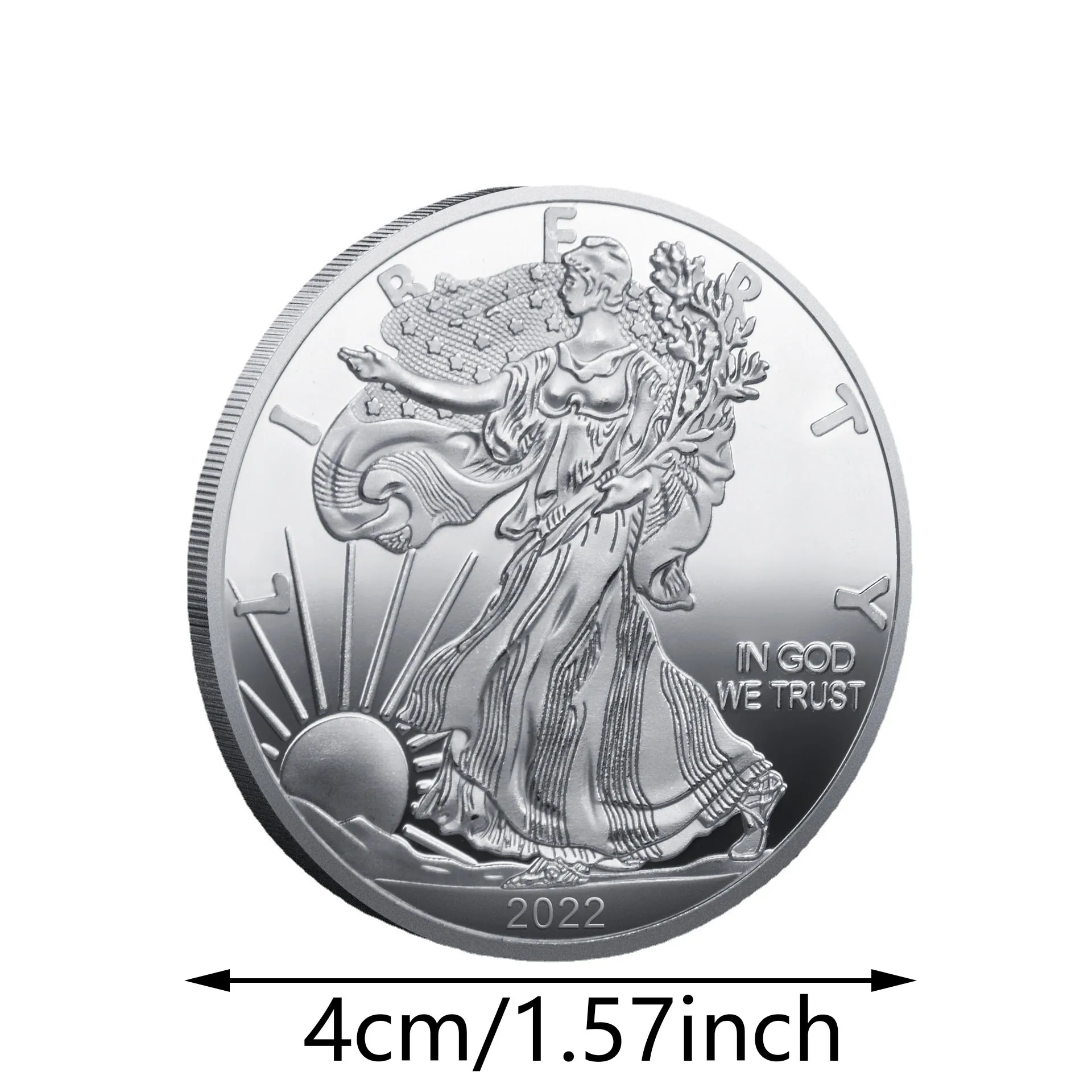 عملة تذكارية للولايات المتحدة الأمريكية تمثال الحرية العملة التذكارية الأمريكية