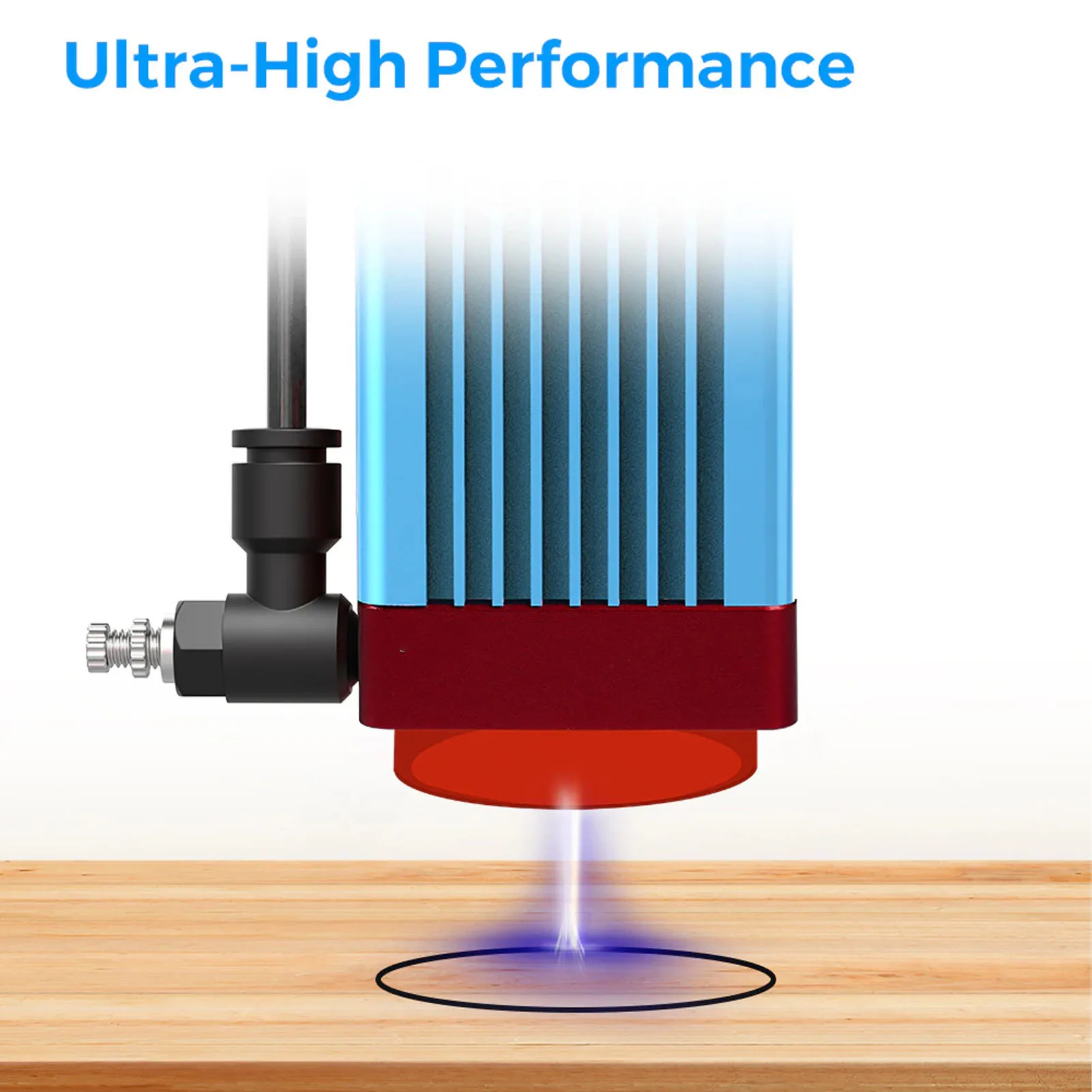 مضخة مساعدة الهواء قابلة للتعديل لتدفق الهواء منخفضة الضوضاء لآلة القطع والنقش بالليزر