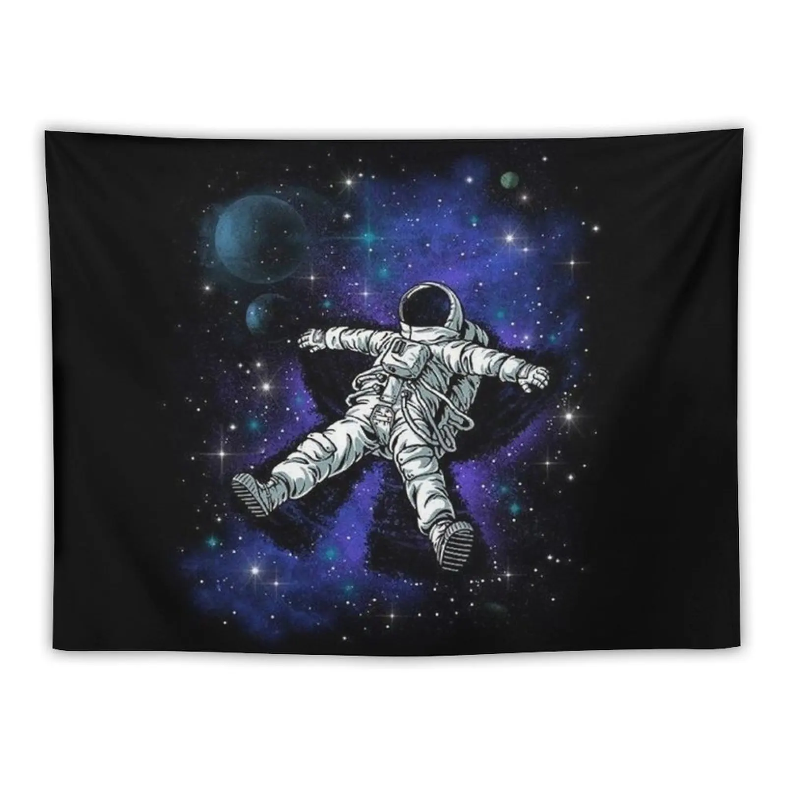 Space Man Astronaut Art Tapestry Living Room Decoration Room Decor For Girls Bedroom Organization And Decoration Tapestry