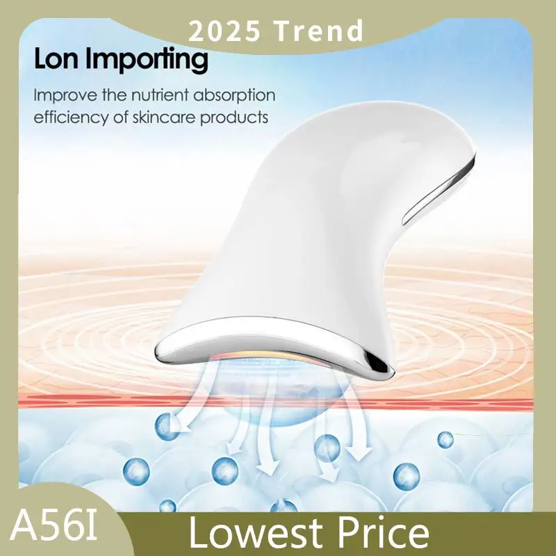 

Hot Sale EMS IPL Neck Lifting And Tighten Massager Electric Microcurrent Wrinkle Remover 7 Colors LED Photon Face Beauty Device