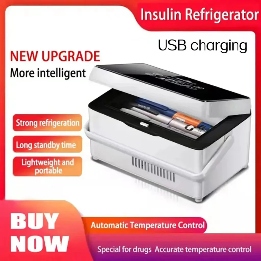 

Insulin drug refrigerated refrigerator, insulin storage box, household outdoor car travel refrigerator, refrigerated box