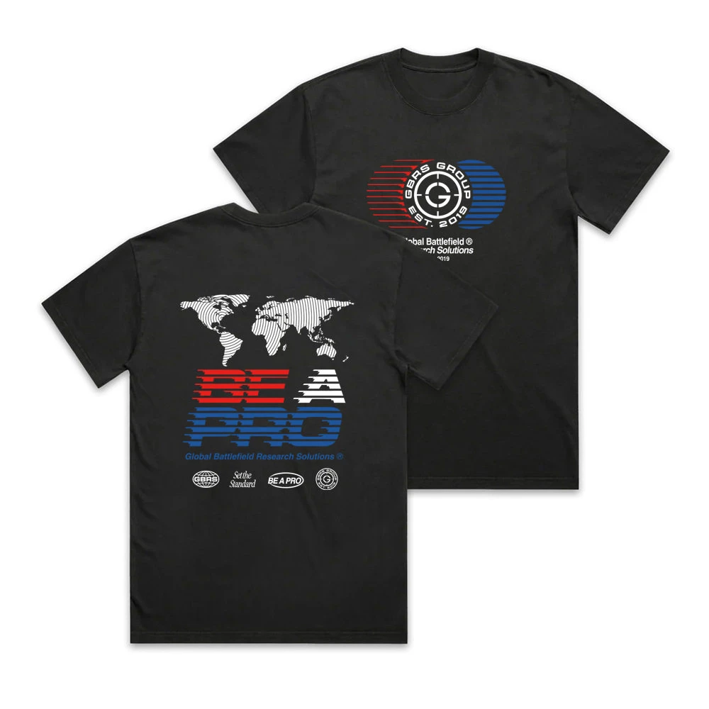 Best Sale 2026 The Tough Guy Club Summer New Product The Global Battlefield Series Round-neck Short-sleeved T-shirt