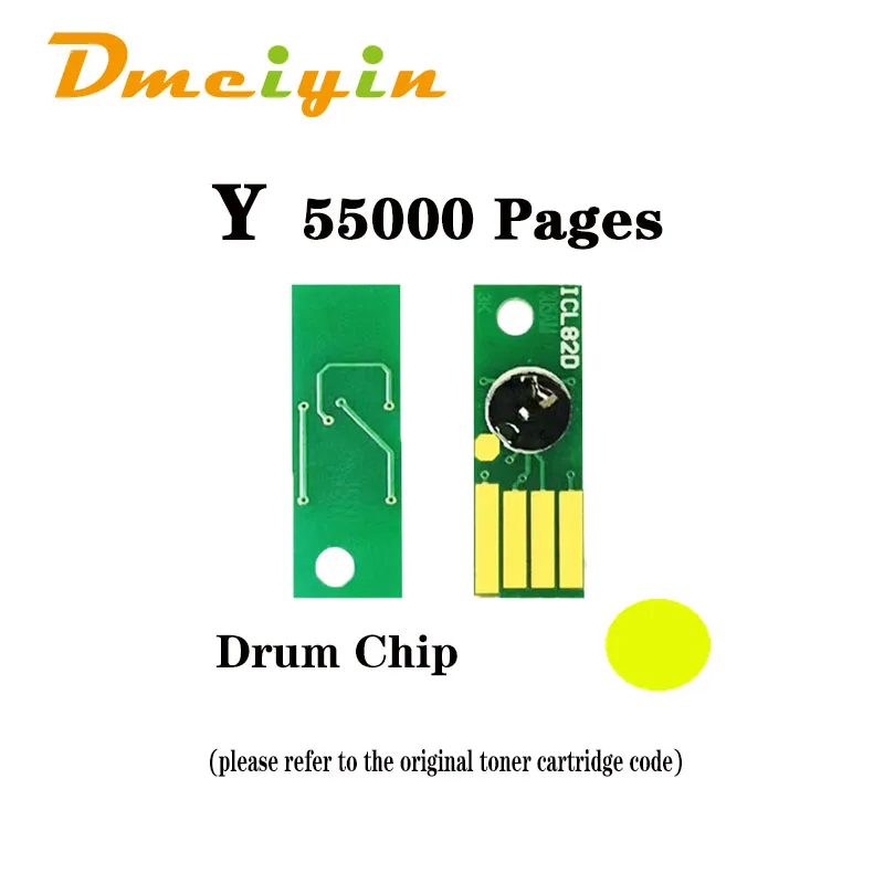 Drumchip voor Xerox DocuPrint CP405 AP-versie KCMY Kleur 55k pagina's