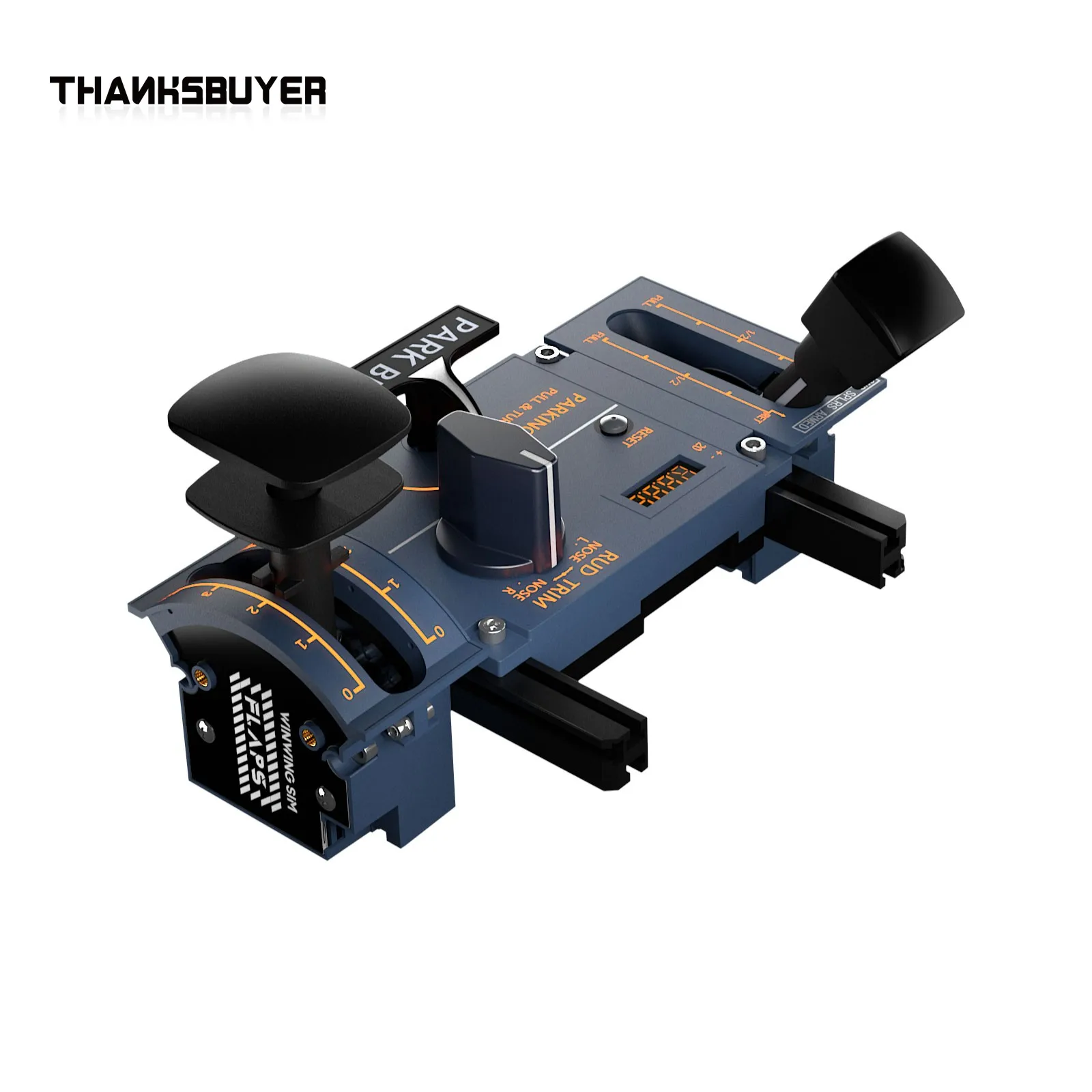 

WINWING 32 PAC Metal Flight Simulation Wing Flaps and Speed Brake Unit for URSA MINOR 32 Throttle Metal