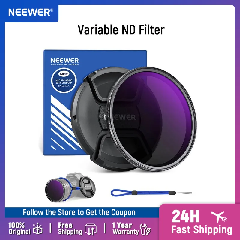 Neewer 72Mm ND2-400…