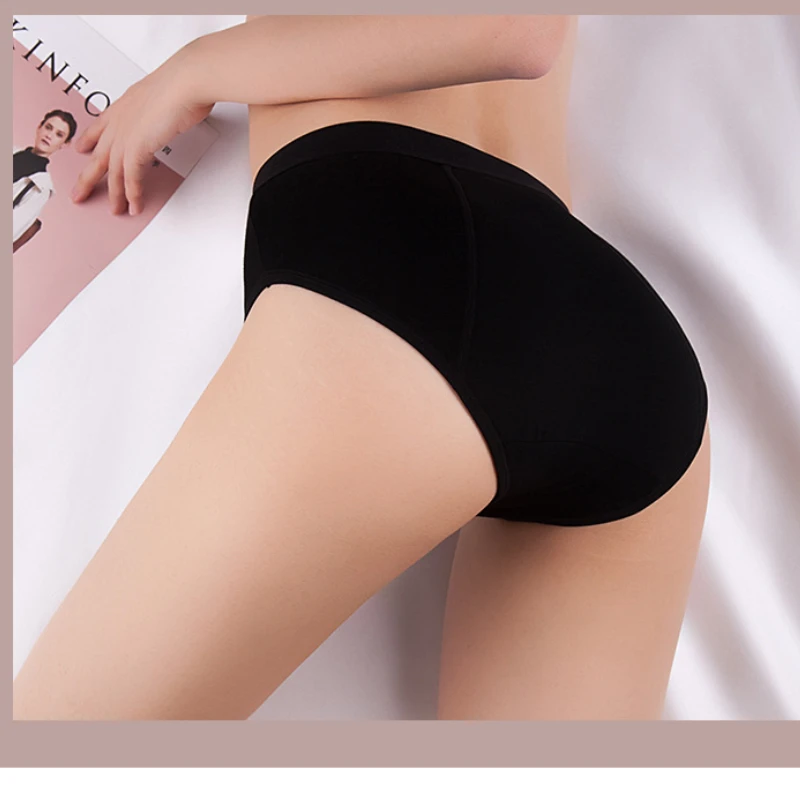 

Fanceey Women Leak Proof Menstrual Panties Period Underwear Comfortable Waterproof Briefs Sexy Pants Physiological Underwear