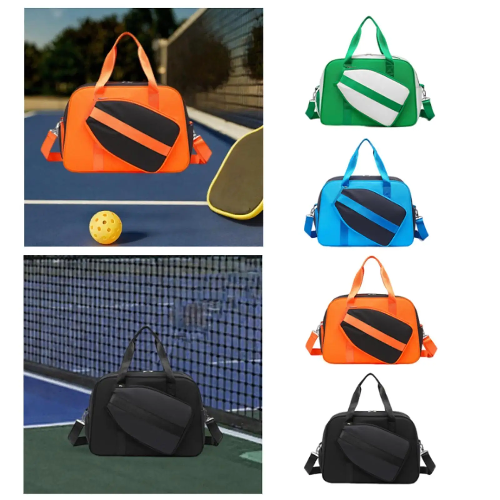 

Pickleball Bag for Men Women Sport Tote for Racquet Pickleball