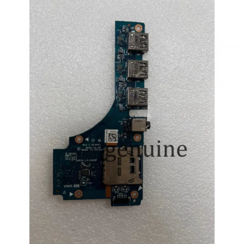 New Original For DELL Precision 7720 USB Board Audio Board 0TYX7T TYX7T LS-E323P Fast Ship