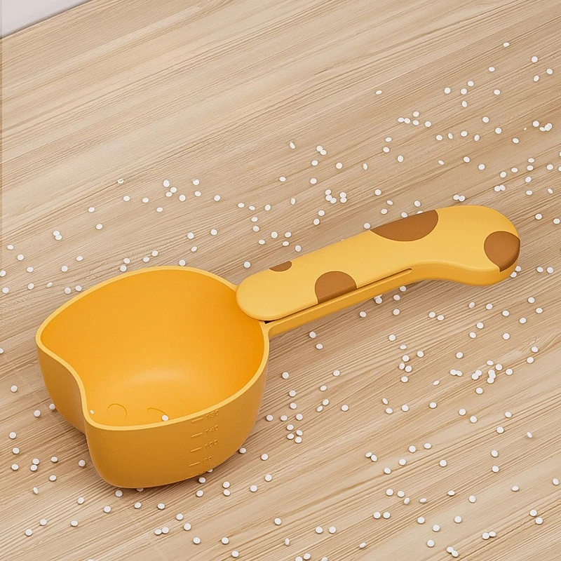 Multi-functional Cute Kitchen Household Rice Ladle, Food Five-grain and Multi-grain Flour Scooping Spoons Household Kitchen Tool view 3
