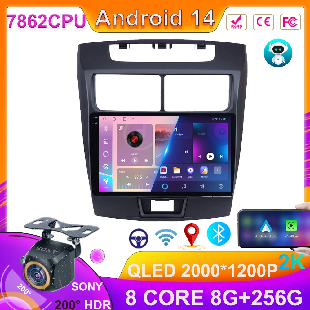 

Car Radio For Toyota Avanza 2010 2011 2012 2013 2014 2015 2016 Wireless Carplay Android 14 Multimedia Player Navigation lettore