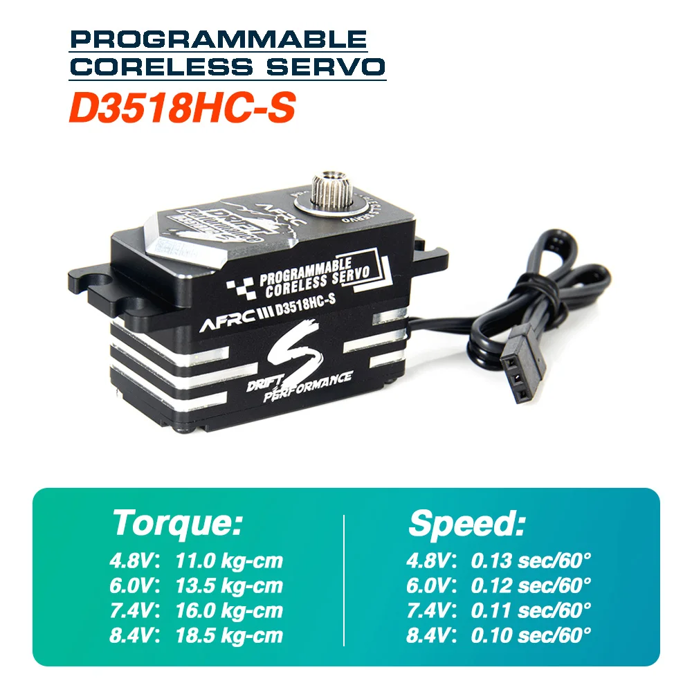 AFRC Professional Racing Drift Upgrade Kit Programmable HV Smart Servo Gyro V3 For YOKOMO Reve DHSP 1/10 Etc RC Car Accessories