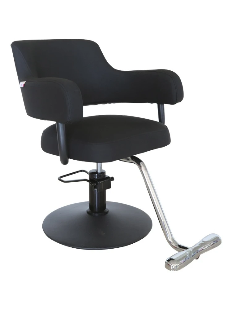 كرسي صالون الشعر البسيط على الطراز الياباني، كرسي صالون الشعر الخاص القابل للرفع، بيرم الشعر الدوار ومقعد الصباغة #2