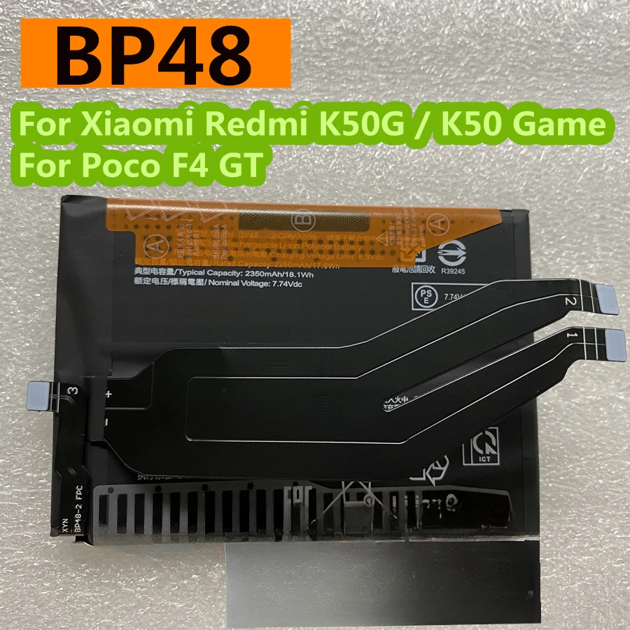 For Xiaomi Poco F4 GT for Redmi K50G K50 Game Mobile Phone BP48 4700mAh Battery