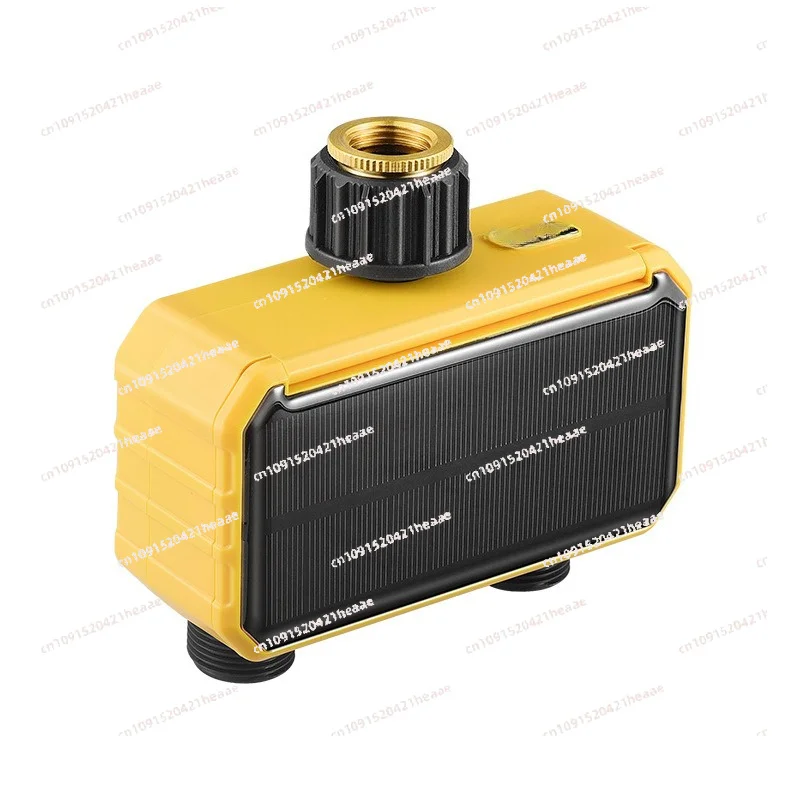 Suitable for Home  Micro Spray Solar Automatic Irrigation Waterer Intelligent Drip Irrigation Dual Channel Timed Watering Device