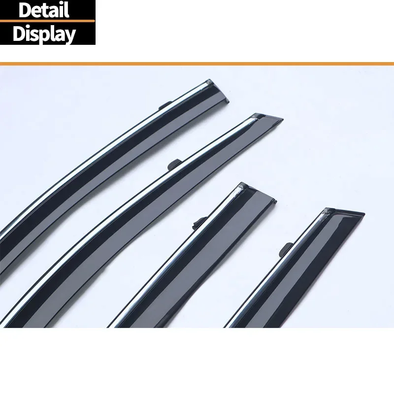 Fit for 2009-2018 TOYOTA VENZA AV10 window Visor  Car Sun Rain Guard Vent Shade Deflector Wind Weathershield Moulding Trim