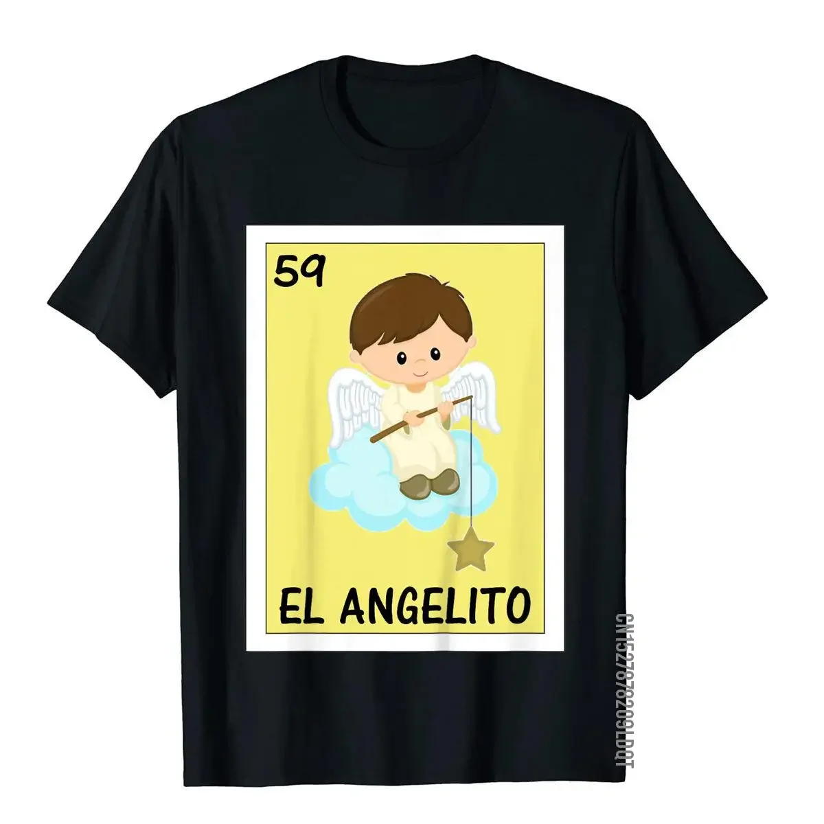 2024 Kids Lottery Shirts For Kids - El Angelito Lottery Tshirt T-Shirt Hip Hop T Shirt For Men Cotton T Shirt Fitness Hip Hop