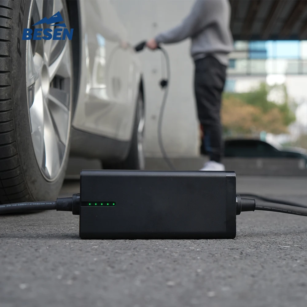 Портативное зарядное устройств – обзор и цена Portable Ev Charger 16A Adjustable