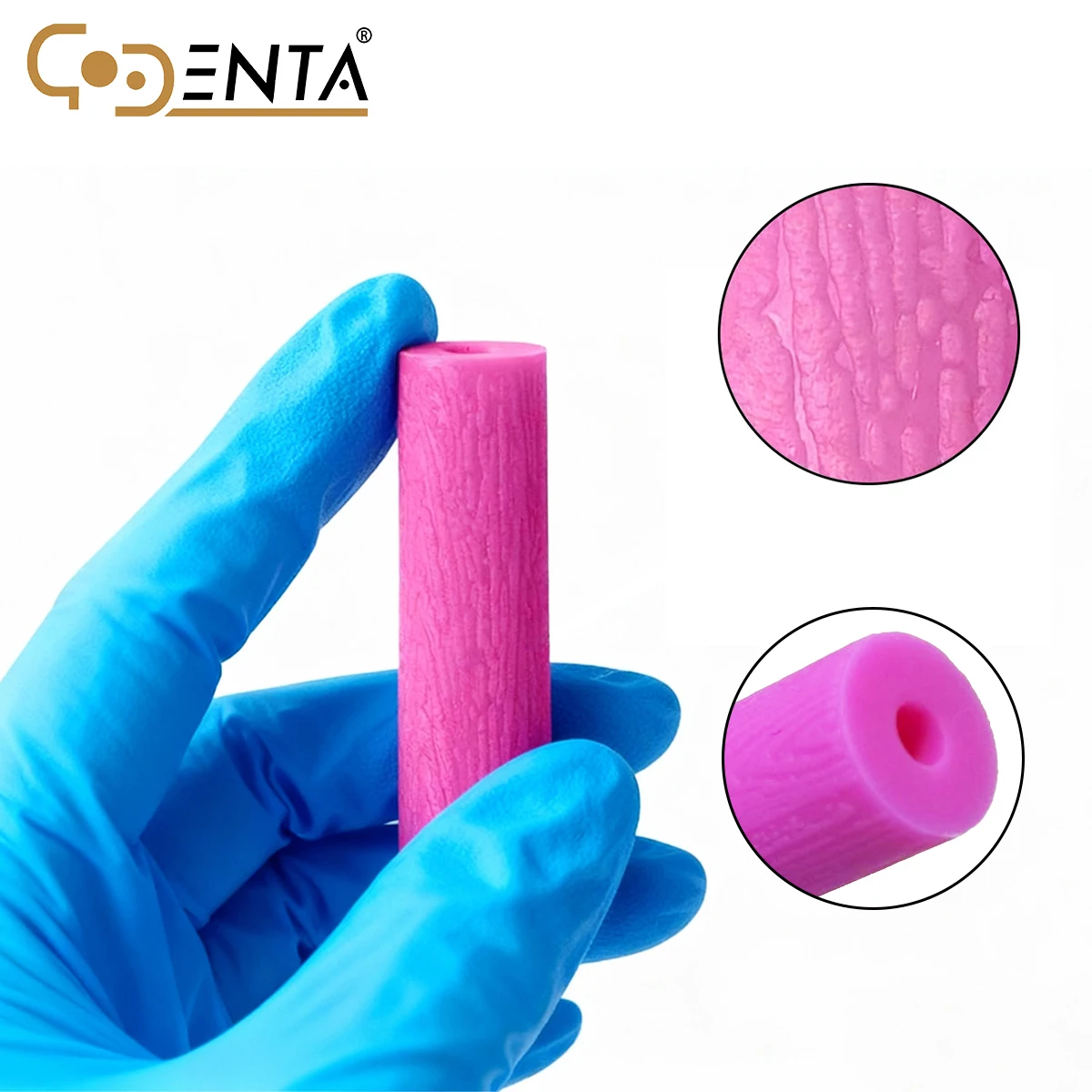 3 buah Dental Chewies cocok untuk Kawat Gigi & Aligner - Meredakan Nyeri & Mempercepat Perawatan, Alat Bantu Kunyah Ortodontik