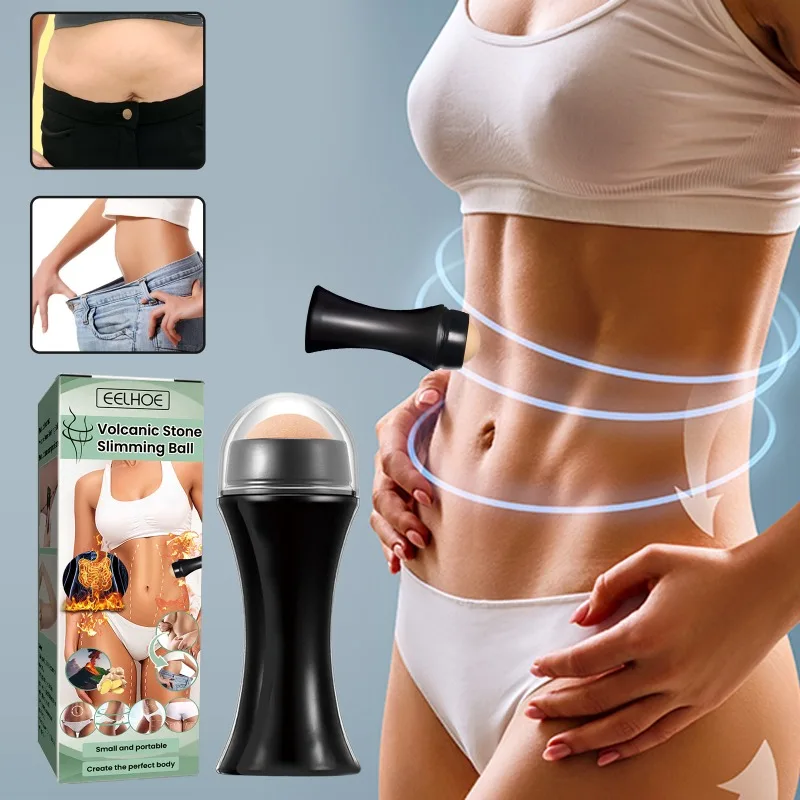 Volcanic stone slimming ball lifting firming Abdomen muscle Fat Burning big belly waist weight lose massage body shaping Roller