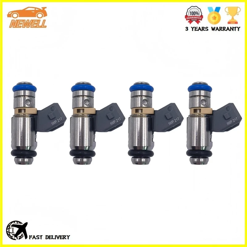 4pcs IWP-217 IWP217 8201036397 Fuel Injector For Dacia Duster Sandero Renault Kangoo Logan 1.6V New