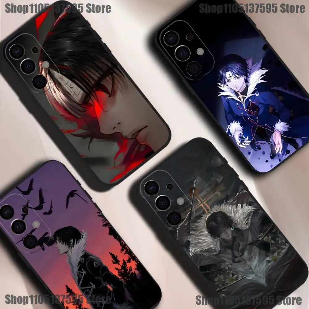 Чехол для телефона C-Chrollo L-Lucilfer для Samsung S25, S24, S21, S22, S23, S30, Ultra, S20, Plus, Fe, Lite, 5G, черный чехол