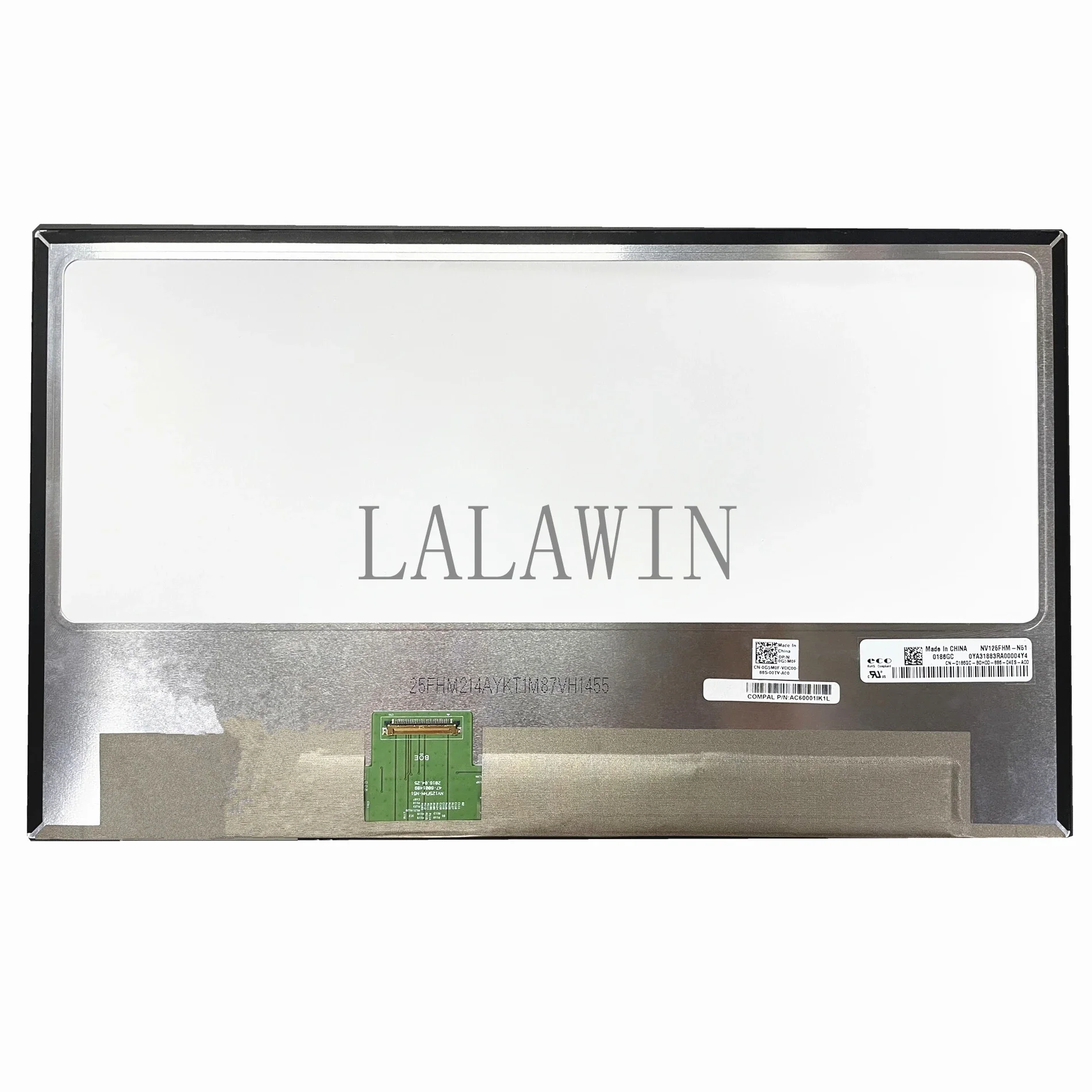 

NV125FHM-N51 fit NV125FHM-N85 NV125FHM N85 12.5" LED LCD Screen IPS Laptop Display Panel Slim EDP