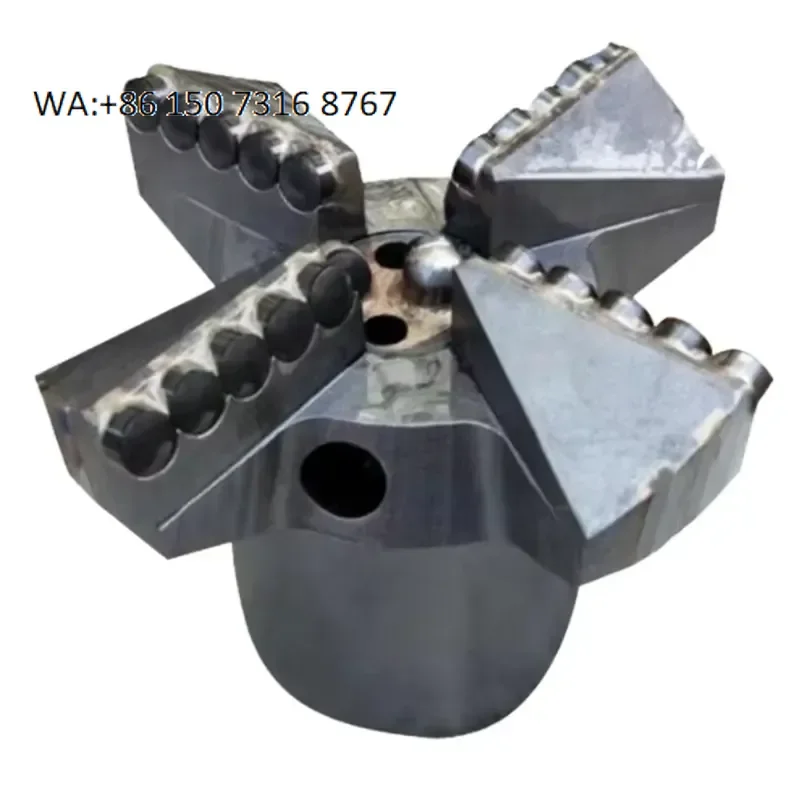 4-wing PDC Drill Bit Concave Diamond Composite Drill Bit Non-core Drilling Hole Horizontal Coal Mine Pile Geological