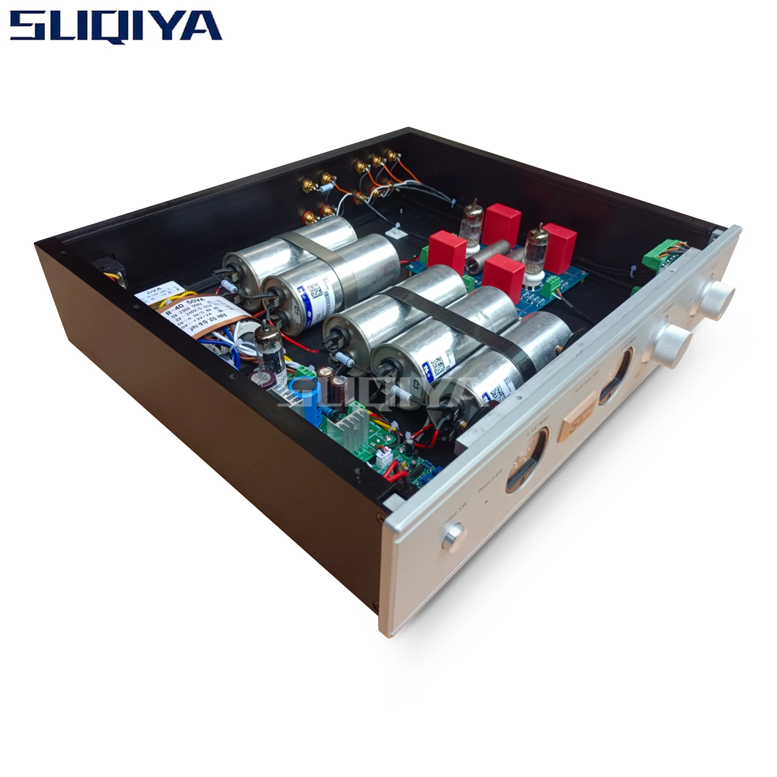 SUQIYA-alta tensão tubo retificador, óleo elétrico imerso capacitor, Mattis Tube Audio Pré-amplificador, 6X4, 6Z4, PSVANE ECC81, ECC83
