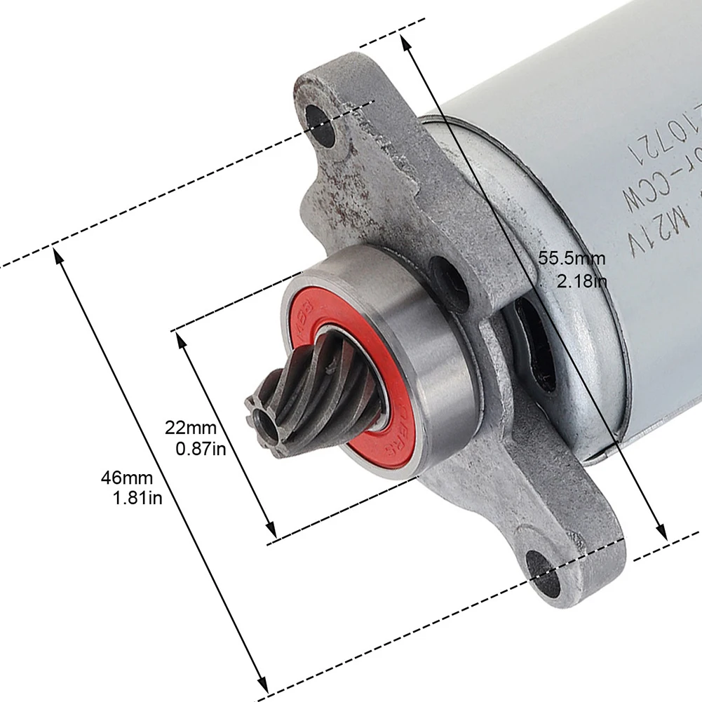 High Power Motor DC Motor Metal Power Tools With Conical Gear 8 Teeth Electric Saw For Handheld Workshop Equipment