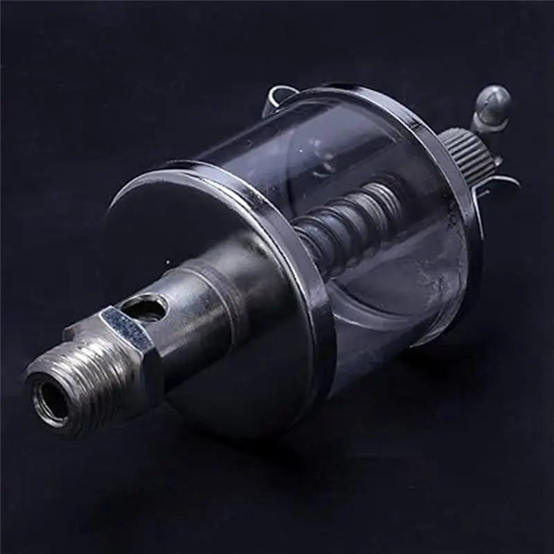 التجزئة 5 قطعة 50 مللي زيت المحرك الجاذبية بالتنقيط الحقن ، إبرة صمام أكواب النفط ، أكواب الزيت الزجاجية ، آلة أداة أكواب النفط سهلة التركيب #4