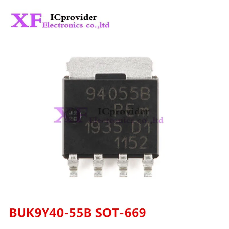 New Original 20pcs BUK9Y40-55B 94055B SOT-669 IC MOS field effect tube ICprovider