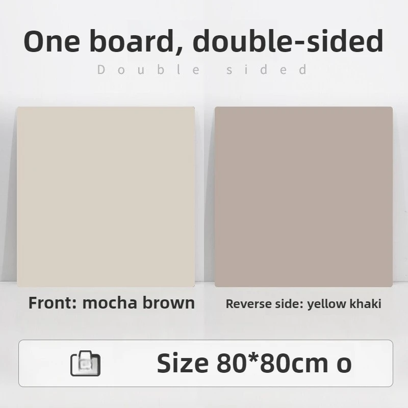 80*80cm Achtergrond Cement Houtnerf Dubbelzijdige Achtergrond Board Achtergrond voor Fotografie Fotostudio Fotografische Props