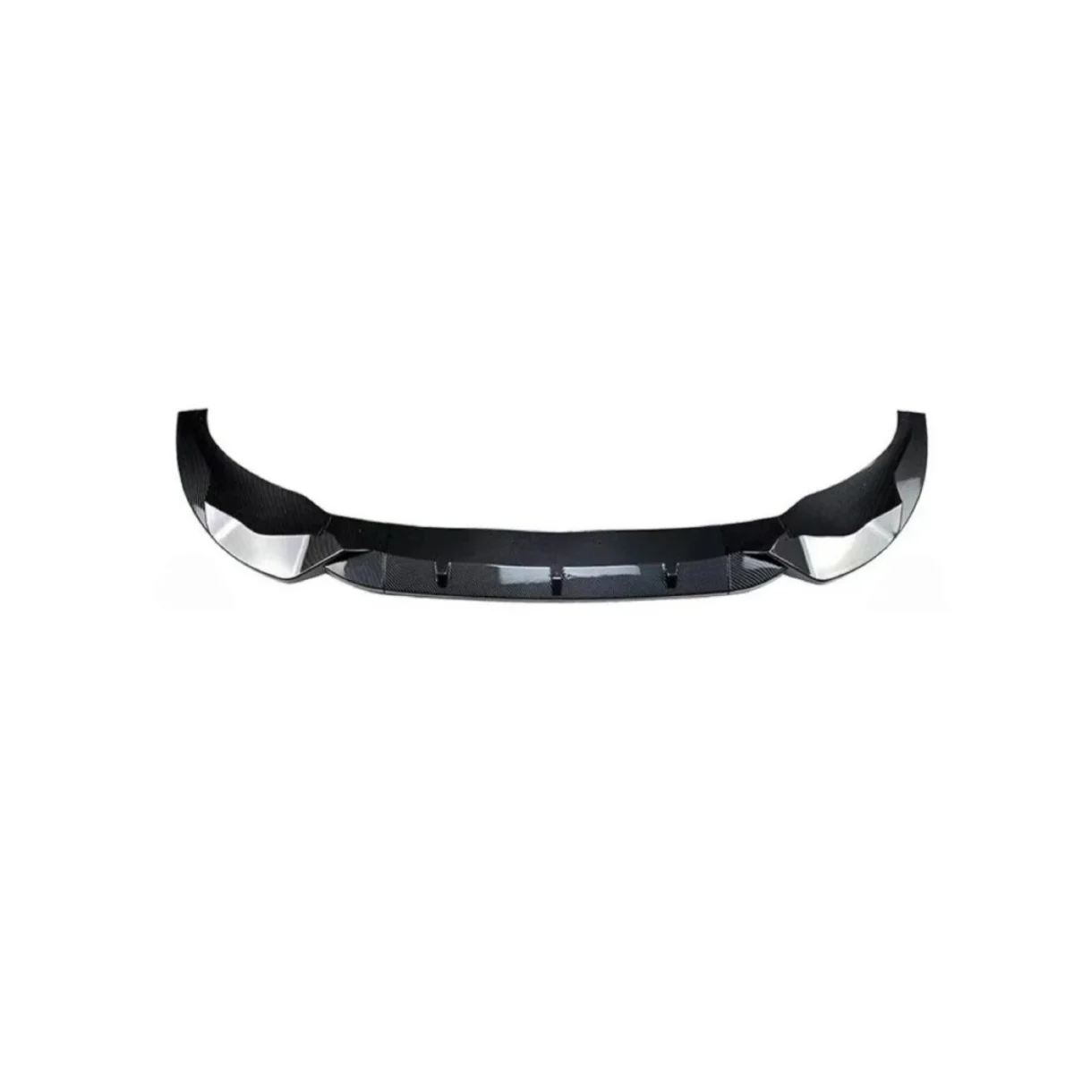 3Pcs Front Bumper Spoiler Lip For BMW X3 X4 G01 G02 Pre Facelift M Pack 2018--2021 Gloss Black/Carbon Look Lower Splitter Blade - view 4