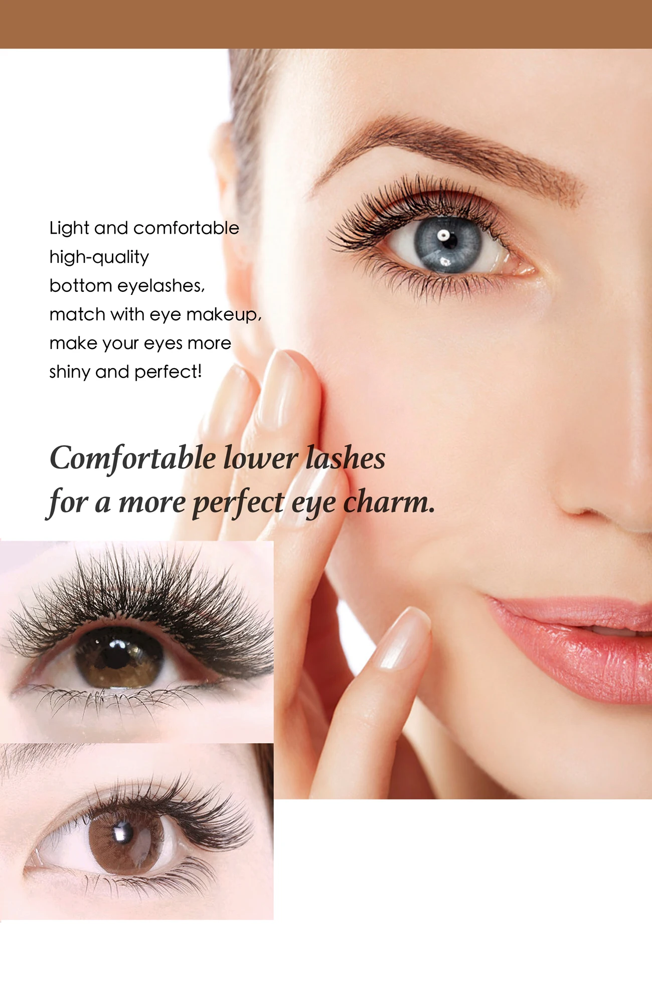 SEEDEW 0.10/0.15/0.20 J/B Curl Unterwimpern für Wimpernverlängerungen Make-up 5/6/7mm Wimpern-Zubehör Super Weich Natürlich – Detail 4